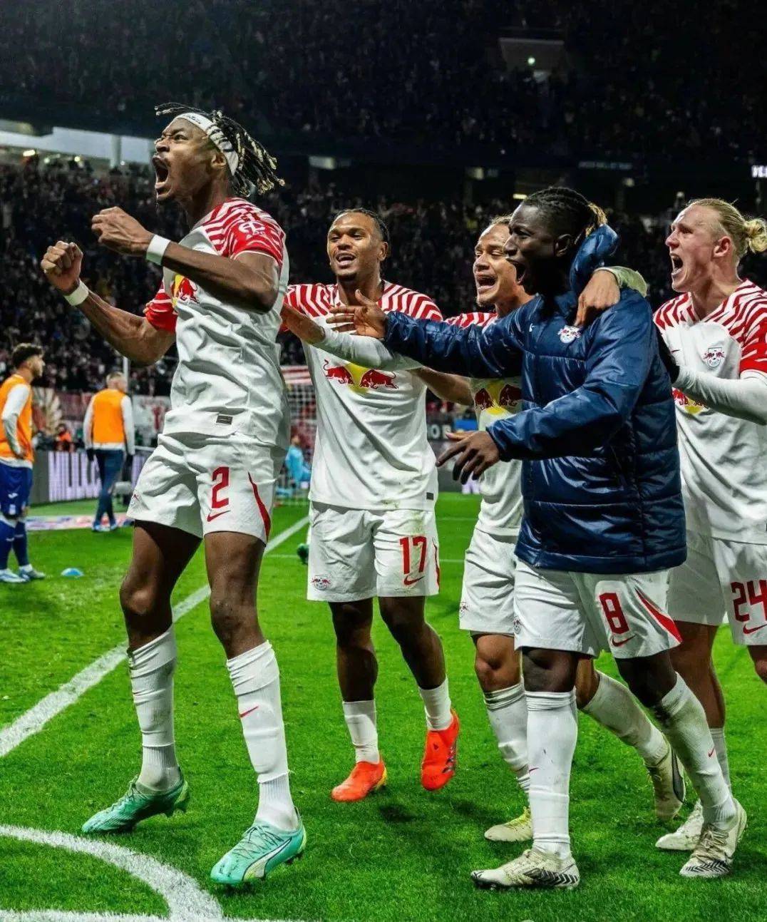 莱比锡红牛实力强劲，豪取五连胜